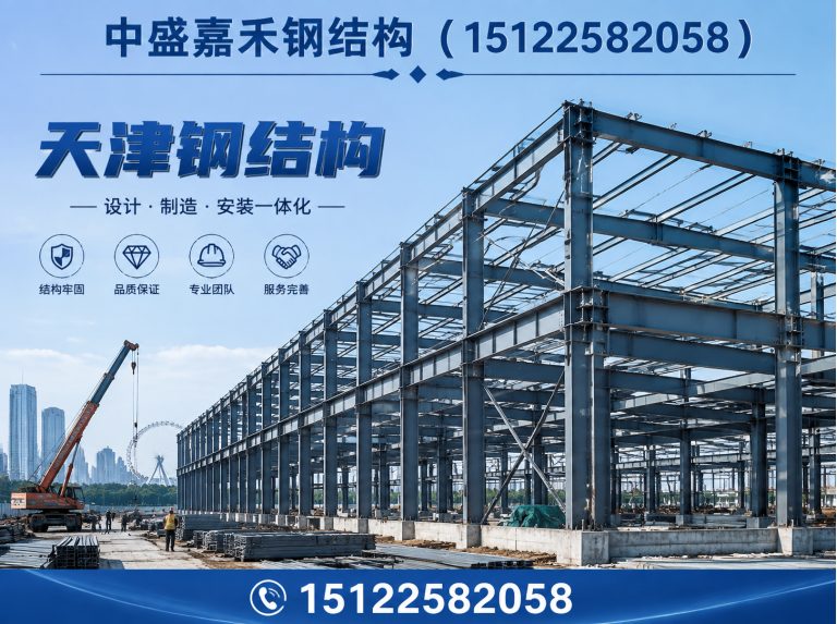 天津轻钢结构展示图